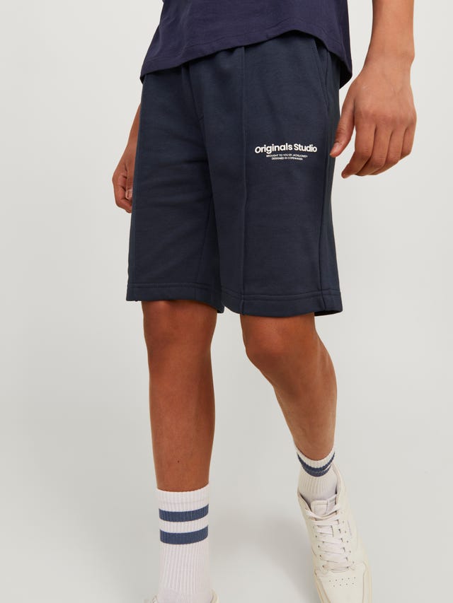 Jack & Jones Loose Fit Sweatstof shorts Voor jongens - 12254196