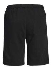 Jack & Jones Loose Fit Sweat shorts For boys -Black - 12254196