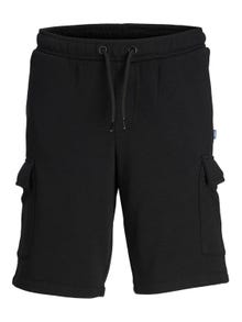 Jack & Jones Regular Fit Cargo Shorts Für jungs -Black - 12254213