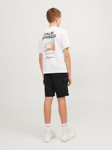 Jack & Jones Regular Fit Cargo shorts Voor jongens -Black - 12254213