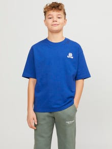 Jack & Jones T-shirt Imprimé Pour les garçons -Mazarine Blue - 12254238