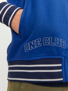 Jack & Jones Gedrukt Gebreide Vest Voor jongens -Mazarine Blue - 12254248