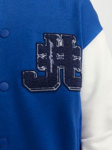 Jack & Jones Gedrukt Gebreide Vest Voor jongens -Mazarine Blue - 12254248