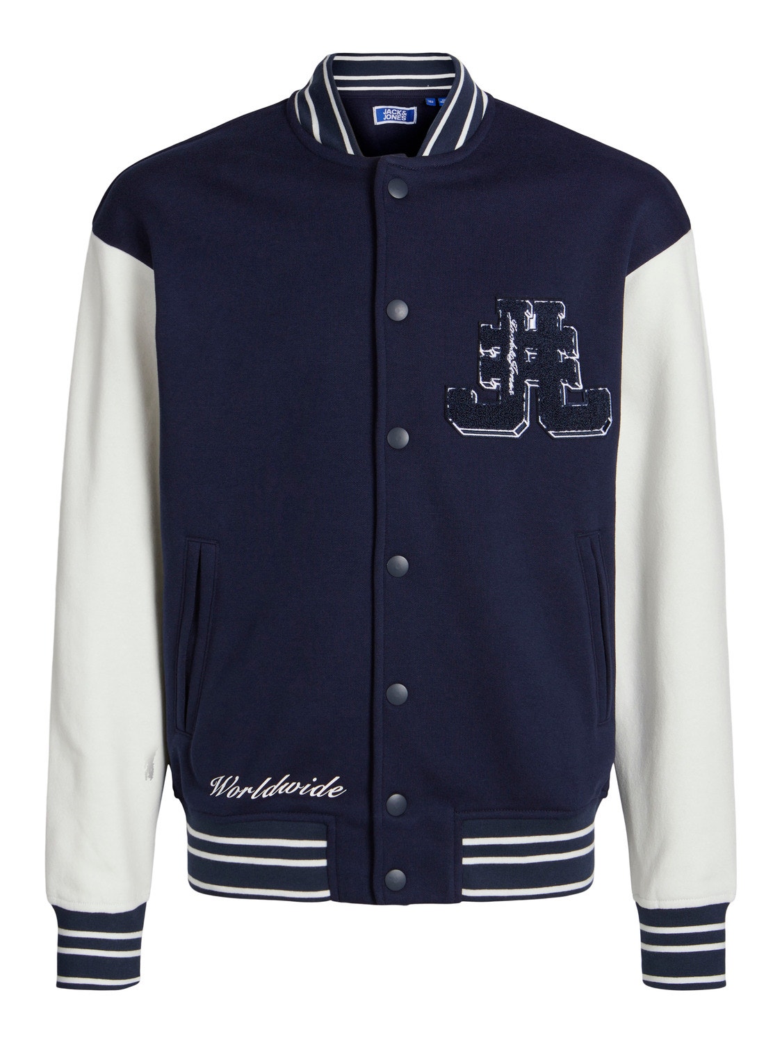 Jack & Jones Gedruckt Sweatshirt mit Rundhals Für jungs -Navy Blazer - 12254248