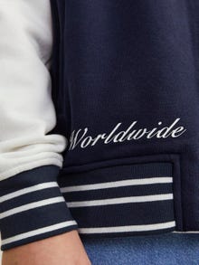 Jack & Jones Knitted cardigan Stampato Per Bambino -Navy Blazer - 12254248