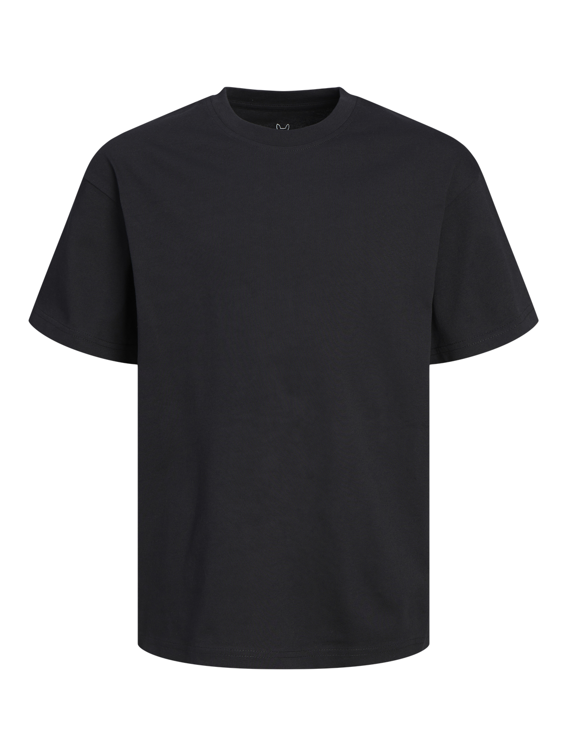 Jack & Jones Ensfarvet T-shirt Til drenge -Black - 12254288