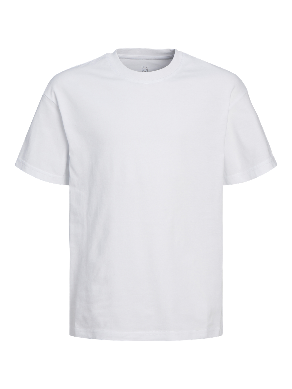 Jack & Jones Poikien Yksivärinen T-paita -White - 12254288