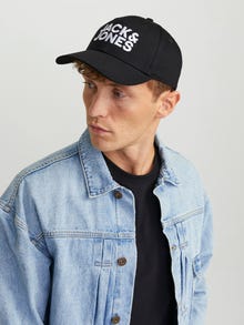 Jack & Jones Baseball pet -Black - 12254296