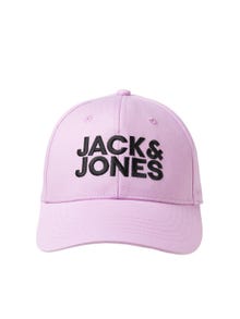 Jack & Jones Czapka bejsbolówka -Purple Rose - 12254296