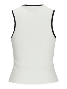 JJXX JXEVELYN Knit top -Cloud Dancer - 12254344