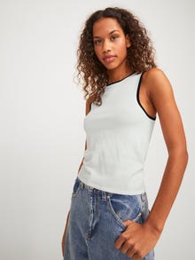 JJXX JXEVELYN Knit top -Cloud Dancer - 12254344