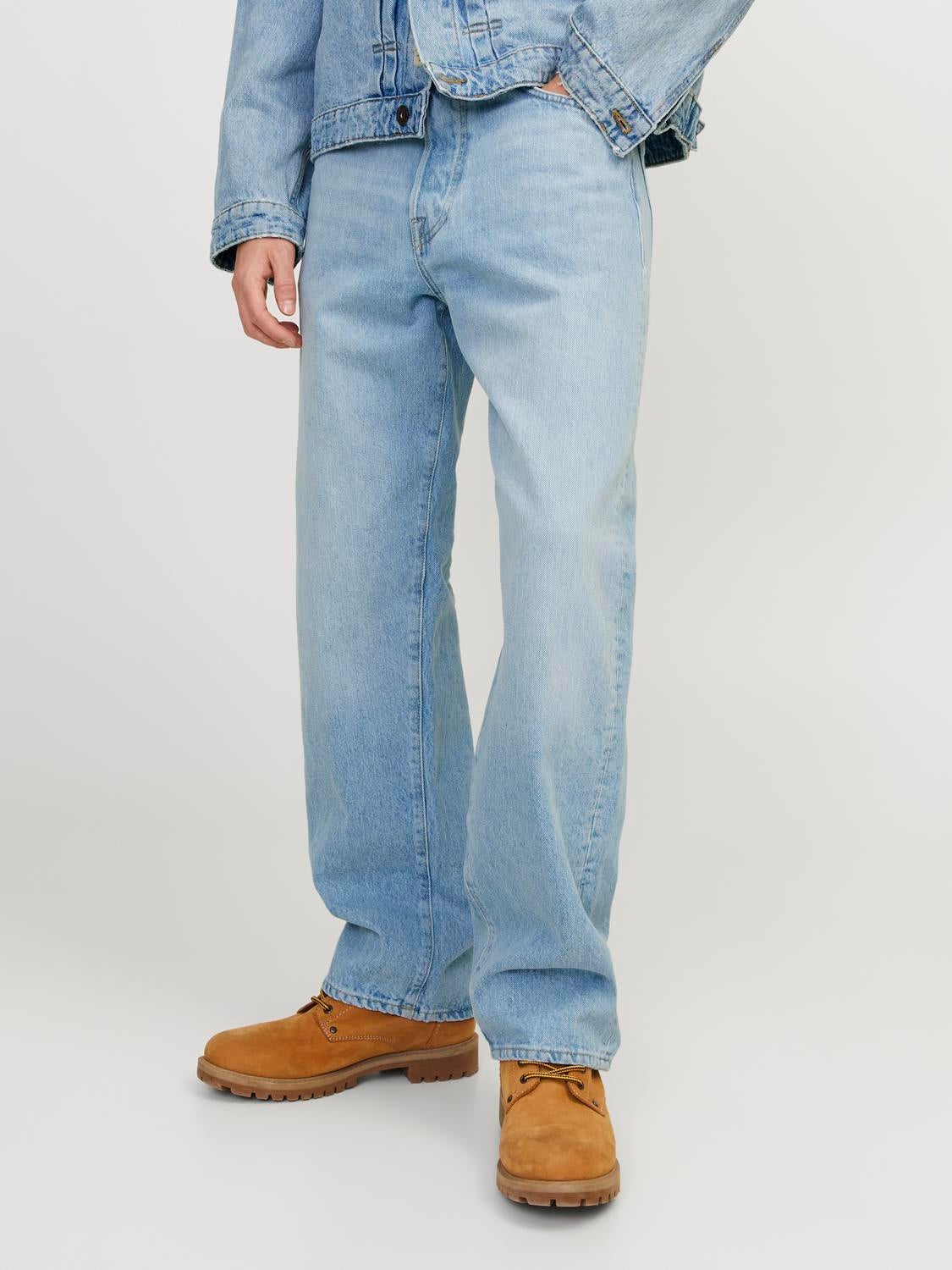 Jjieddie Jjcooper Jos 635 Jean À Coupe Loose - Jack & Jones - Modalova