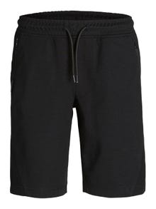 Jack & Jones Slim Fit Sweat shorts Til drenge -Black - 12254364