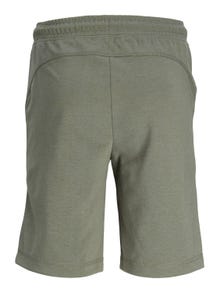 Jack & Jones Slim Fit Pantaloncini in felpa Per Bambino -Agave Green - 12254364