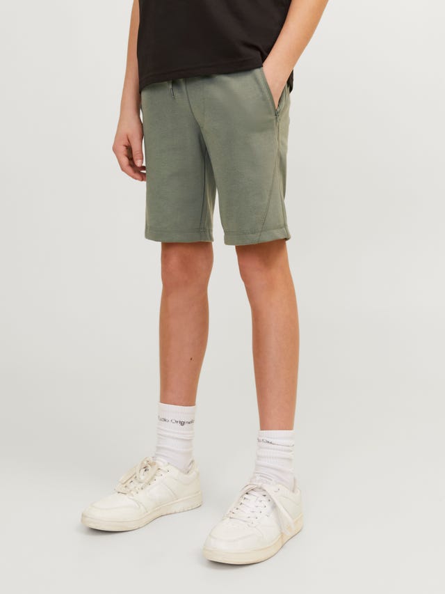 Jack & Jones Slim Fit Sweatstof shorts Voor jongens - 12254364