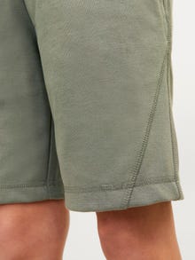 Jack & Jones Slim Fit Sweat shorts Til drenge -Agave Green - 12254364