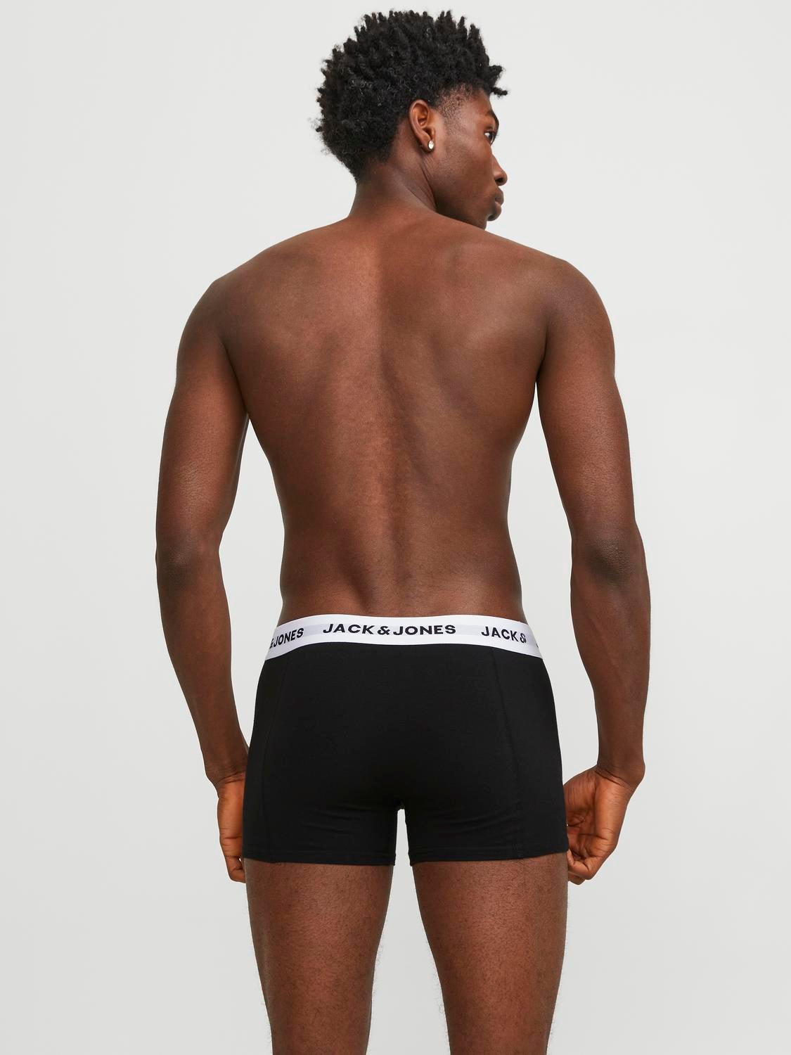 Paquete de 5 Boxers Negro Jack Jones