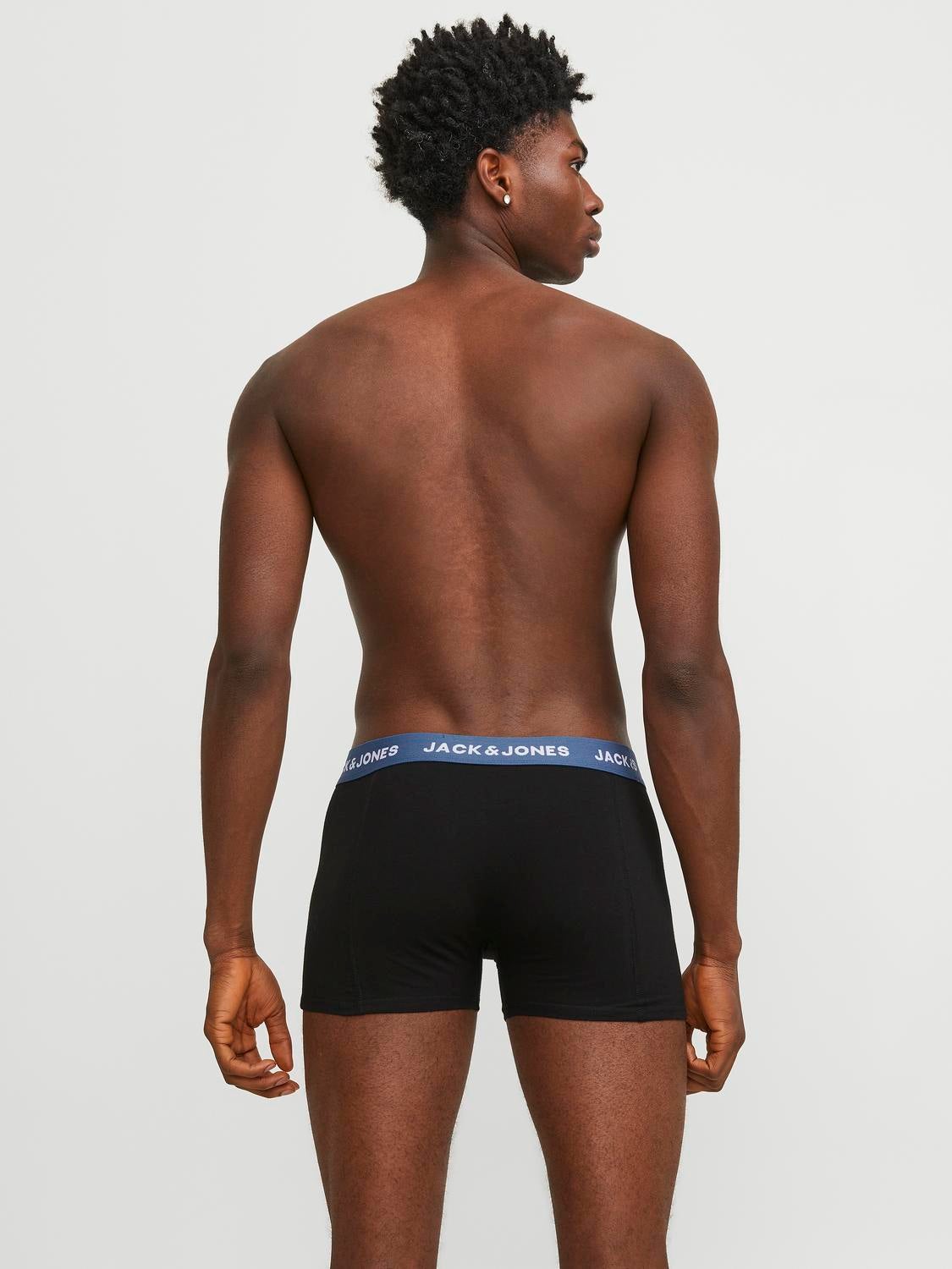 Paquete de 5 Boxers Negro Jack Jones