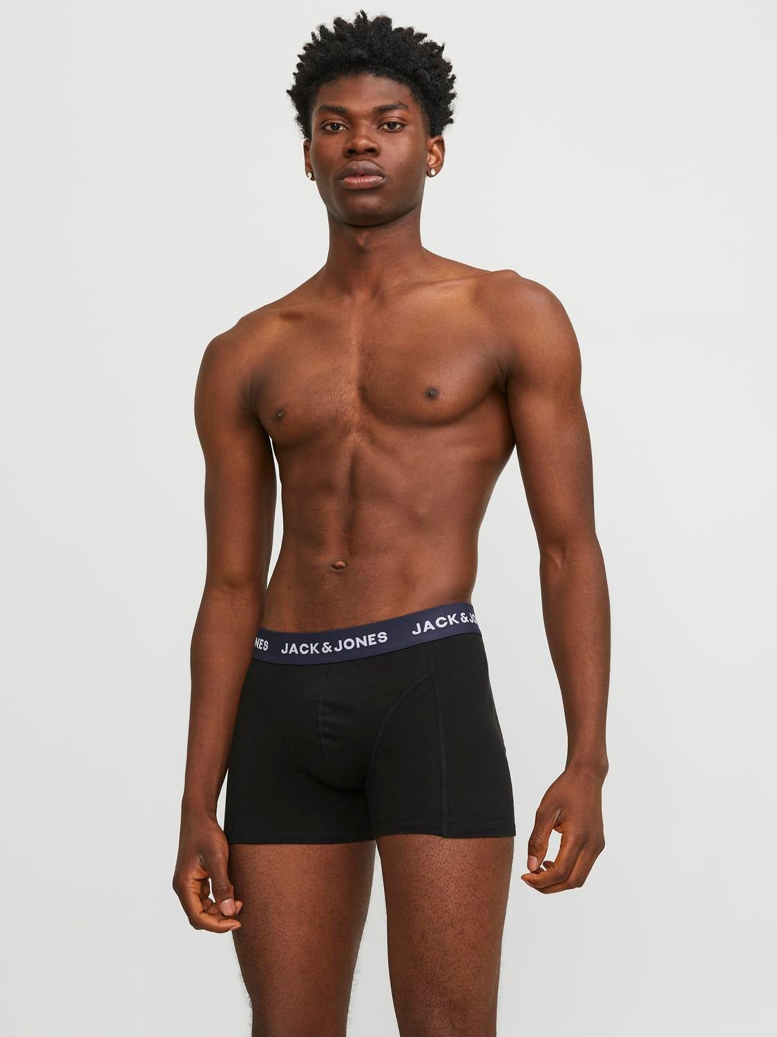 Pack de 5 Boxers Noir Jack Jones