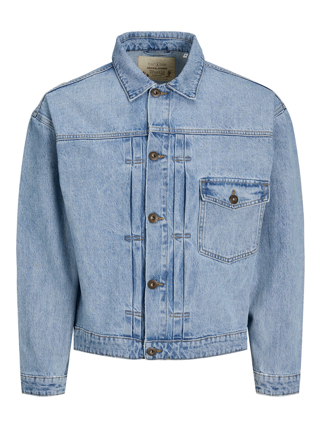 Amazon.com: Calvin Klein Girls' Basic Jean Jacket, Stretch Denim with  Button Closure, Casual Style, Authentic, 7: Clothing, Shoes & Jewelry