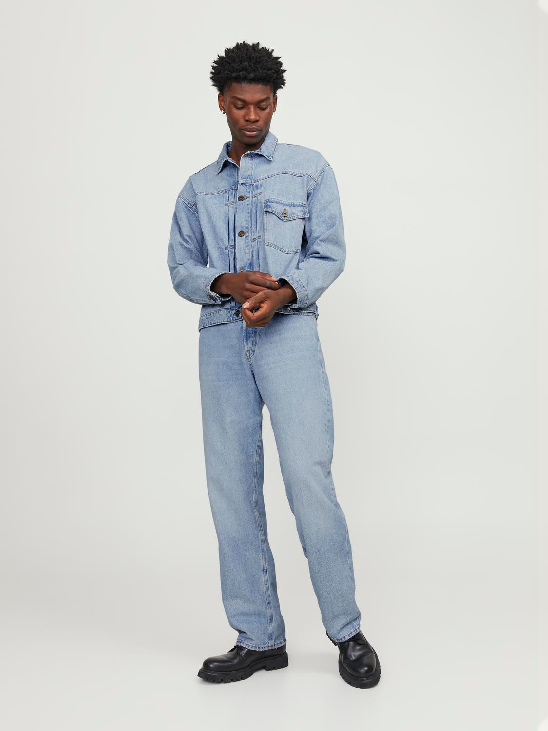 Jack & Jones Teksajakk -Blue Denim - 12254367