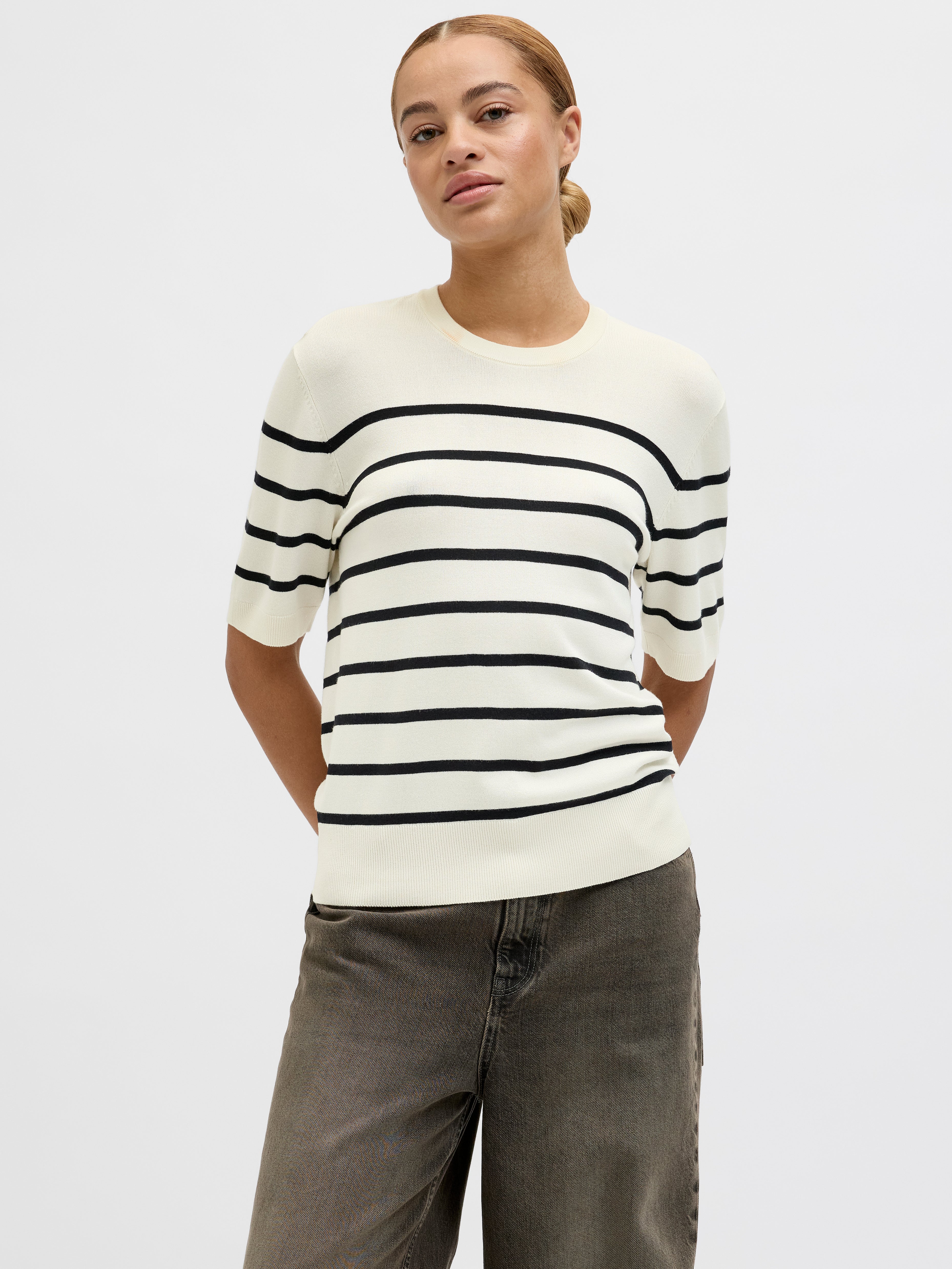 Jxlayla Gestricktes T-shirt