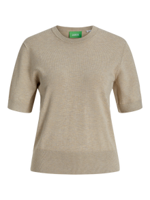 JJXX JXLAYLA Knitted top -Feather Gray - 12254368