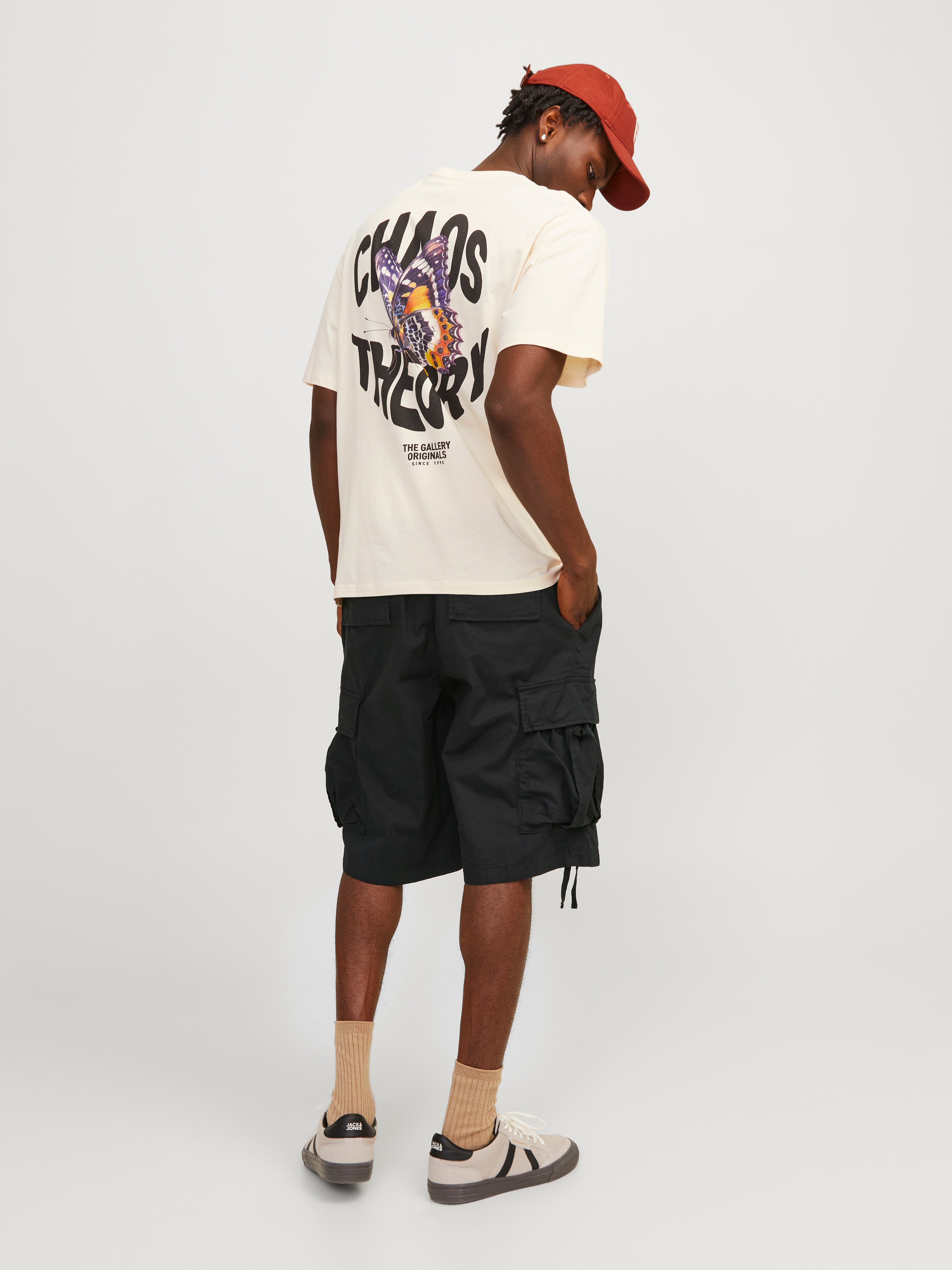 Jack & Jones Balloon Fit Krótkie bojówki -Black - 12254398