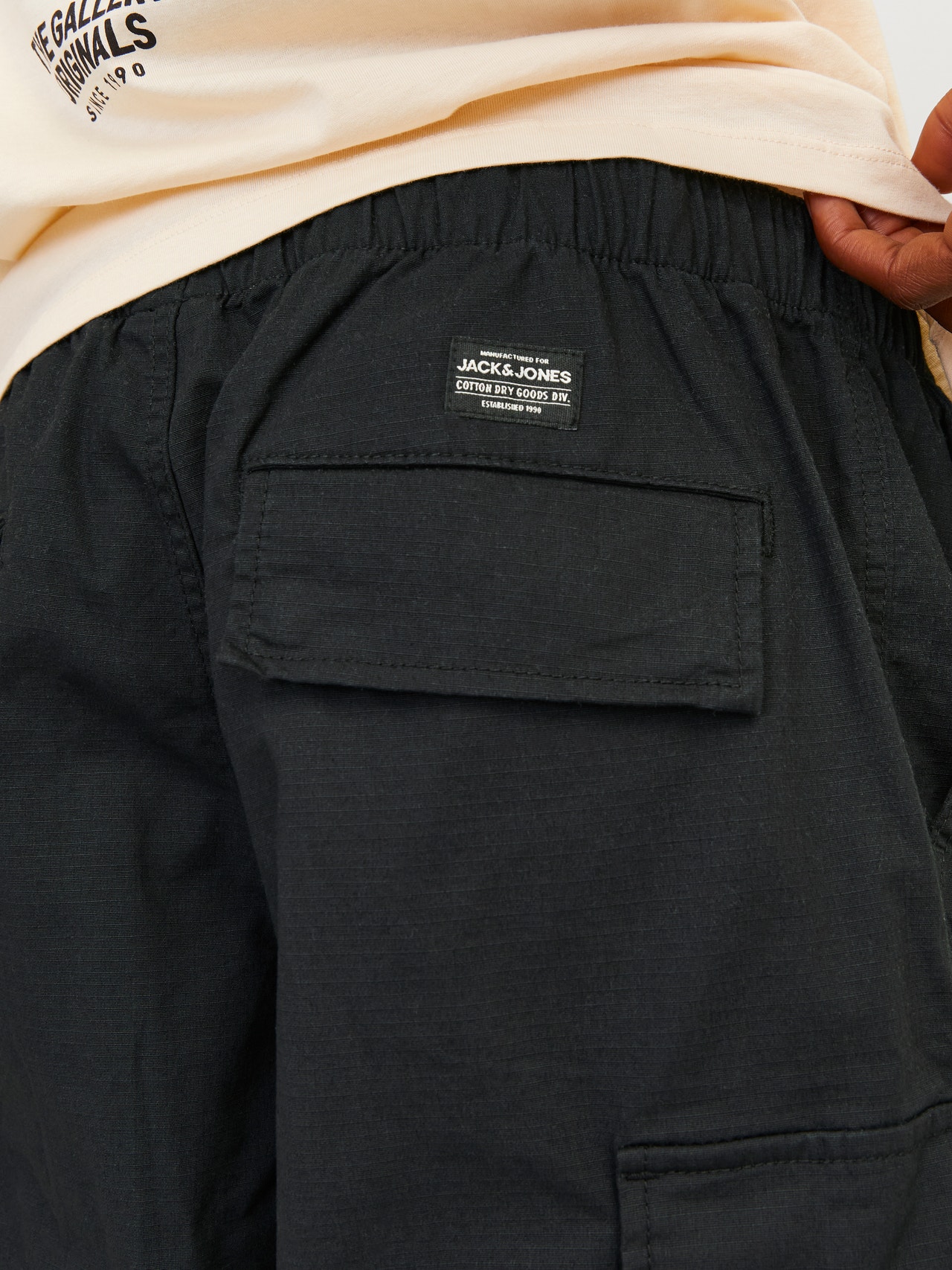 Jack & Jones Balloon Fit Cargo shorts -Black - 12254398
