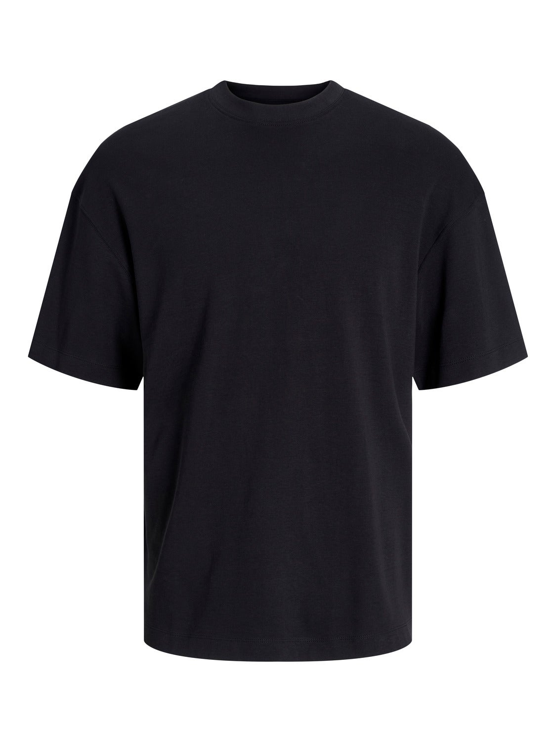 Einfarbig Rundhals T-shirt | Schwarz | Jack & Jones®
