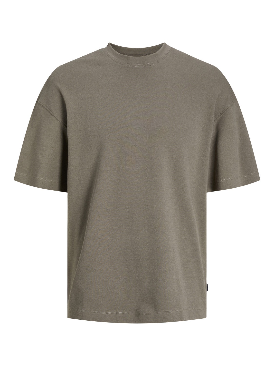 Jack & Jones Enfärgat Rundringning T-shirt -Bungee Cord - 12254412