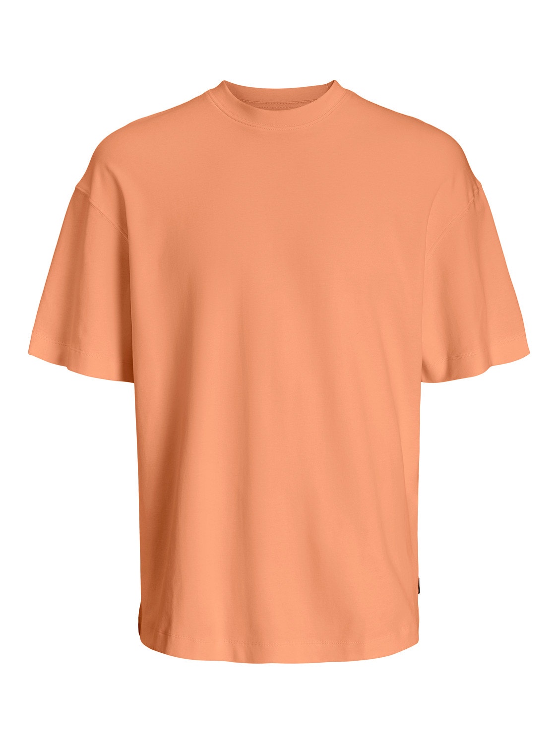 Jack & Jones Plain Crew neck T-shirt -Apricot Ice  - 12254412