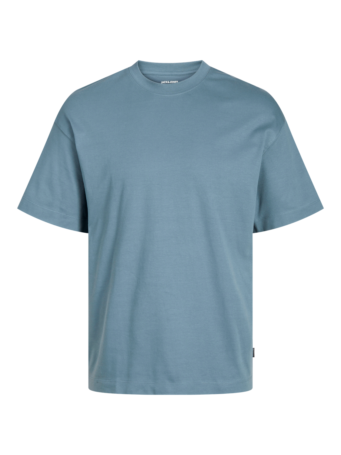 Jack & Jones Enfärgat Rundringning T-shirt -Goblin Blue - 12254412