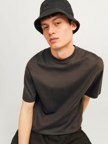 Jack & Jones Camiseta Liso Cuello redondo -Mulch - 12254412