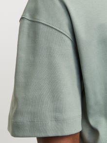 Jack & Jones Vanlig O-hals T-skjorte -Iceberg Green - 12254412