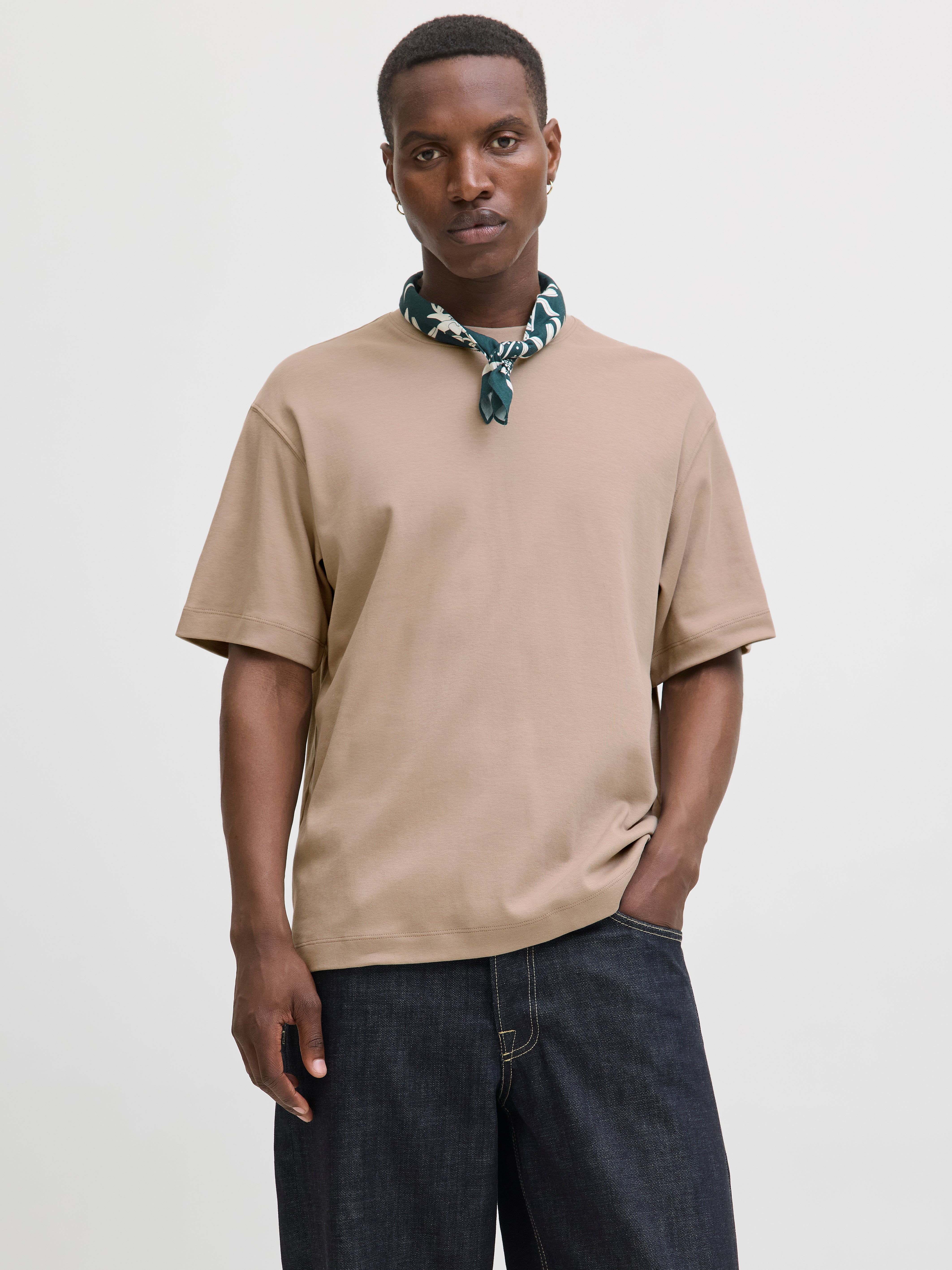 Einfarbig T-shirt