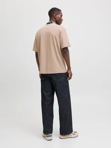 Jack & Jones Effen T-shirts -Mocha Meringue - 12254412