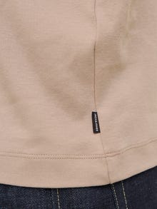 Jack & Jones Effen T-shirts -Mocha Meringue - 12254412