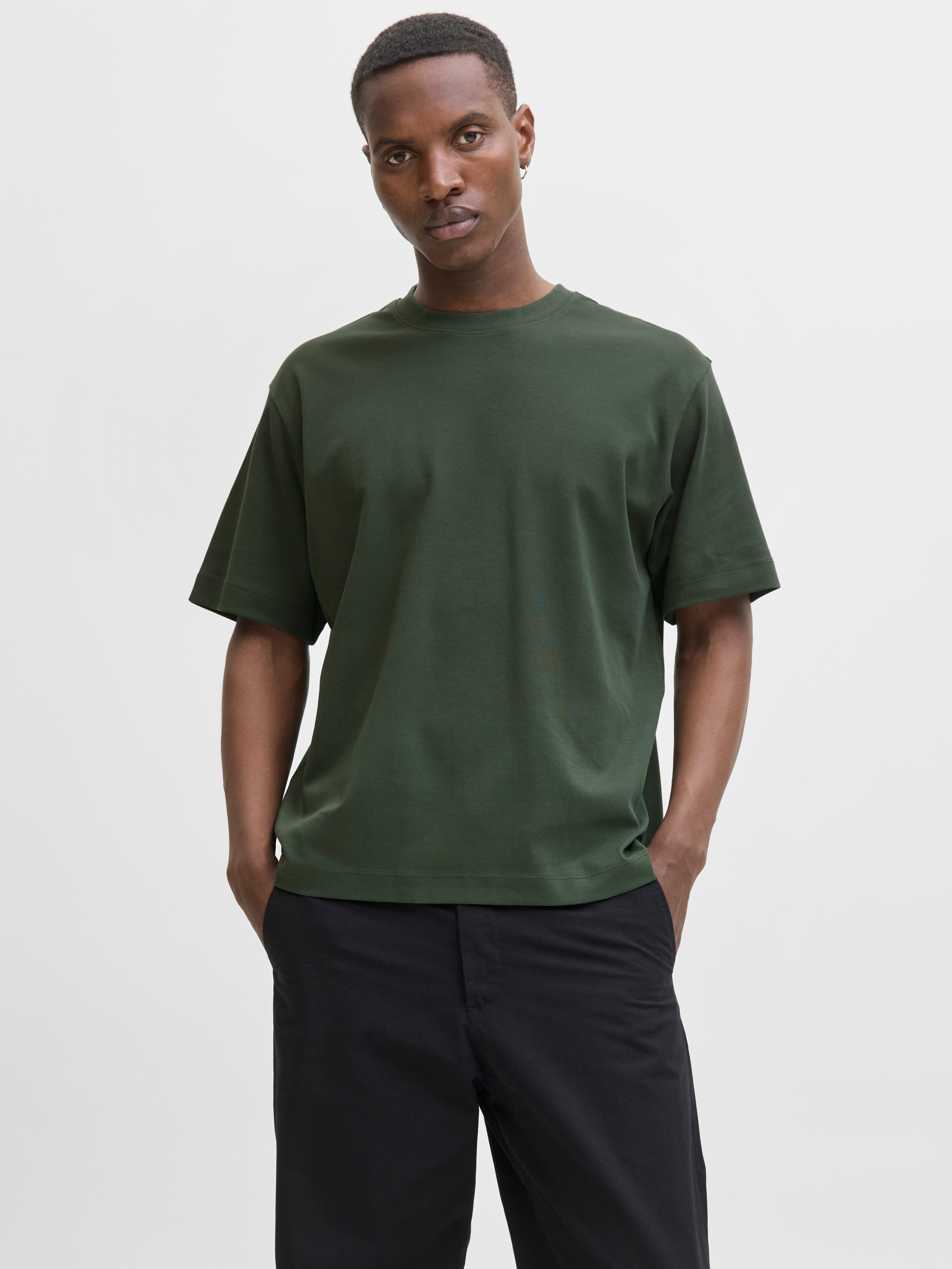 Einfarbig T-shirt