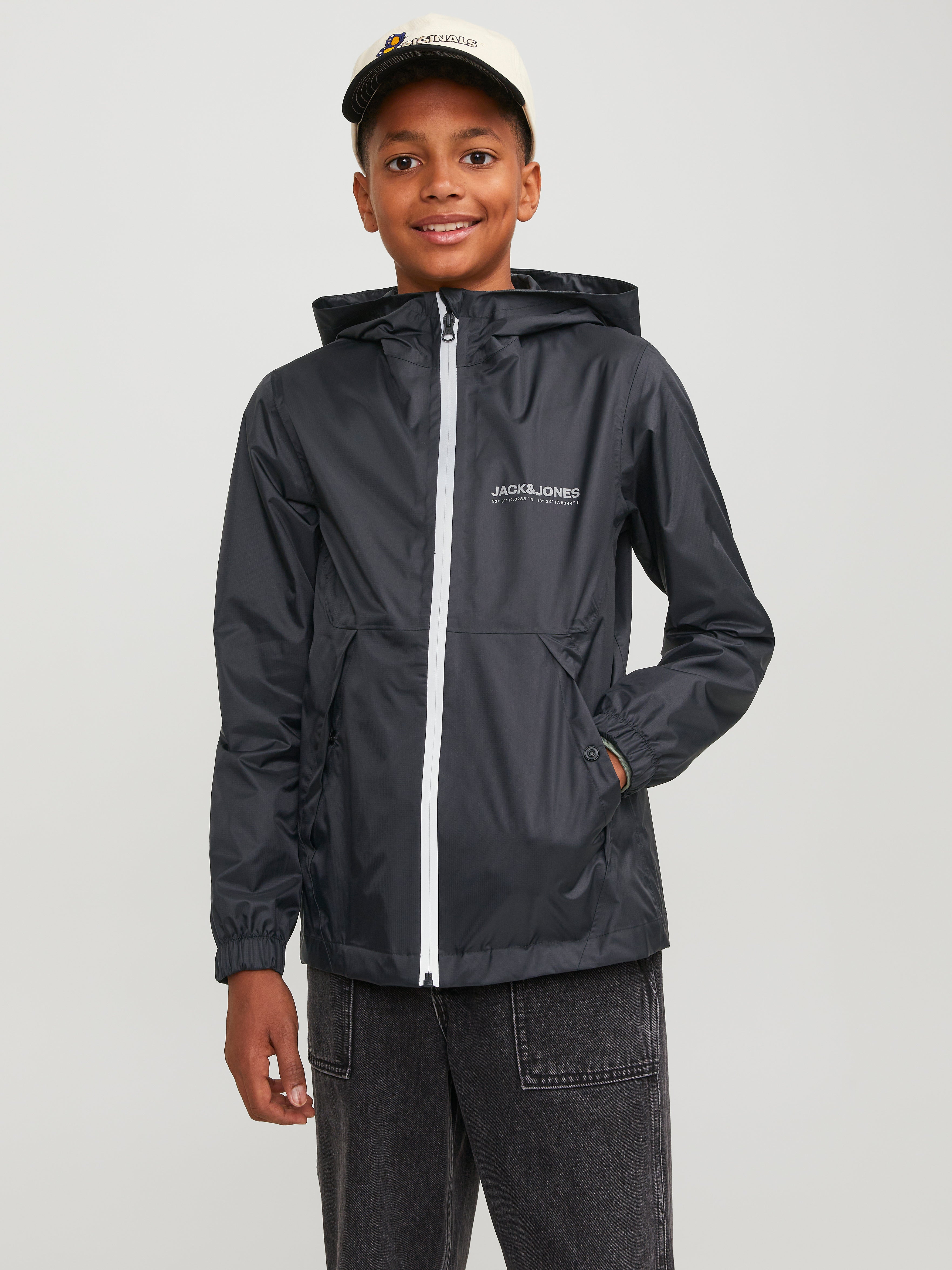 Regenmantel Für jungs | Schwarz | Jack & Jones®