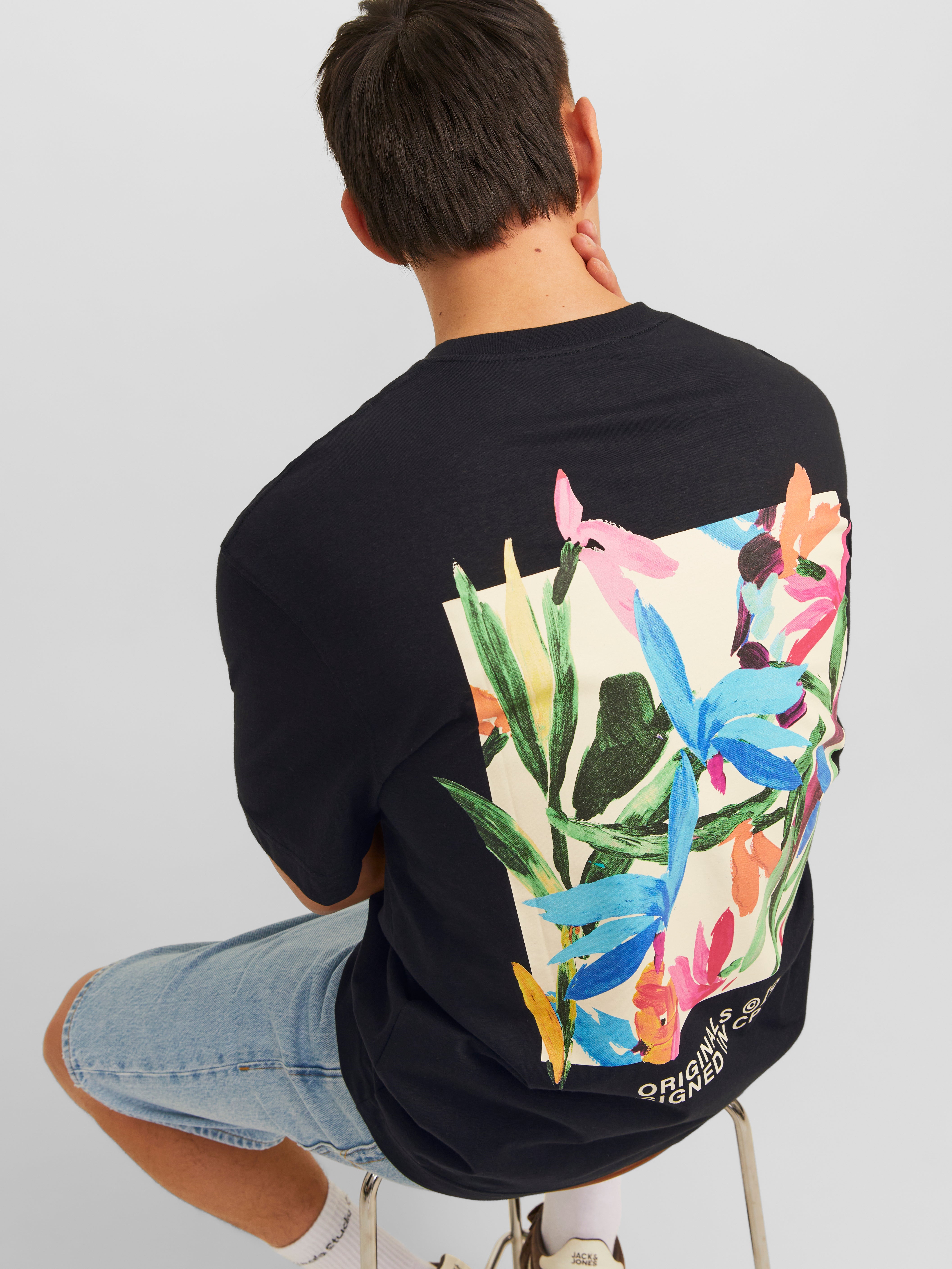 Jack & Jones Printed Crew neck T-shirt - 12254419