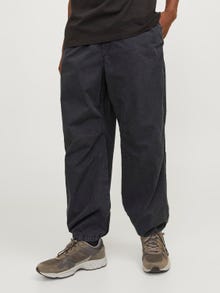 Jack & Jones Loose Fit Spodnie spadochronowe -Black - 12254436