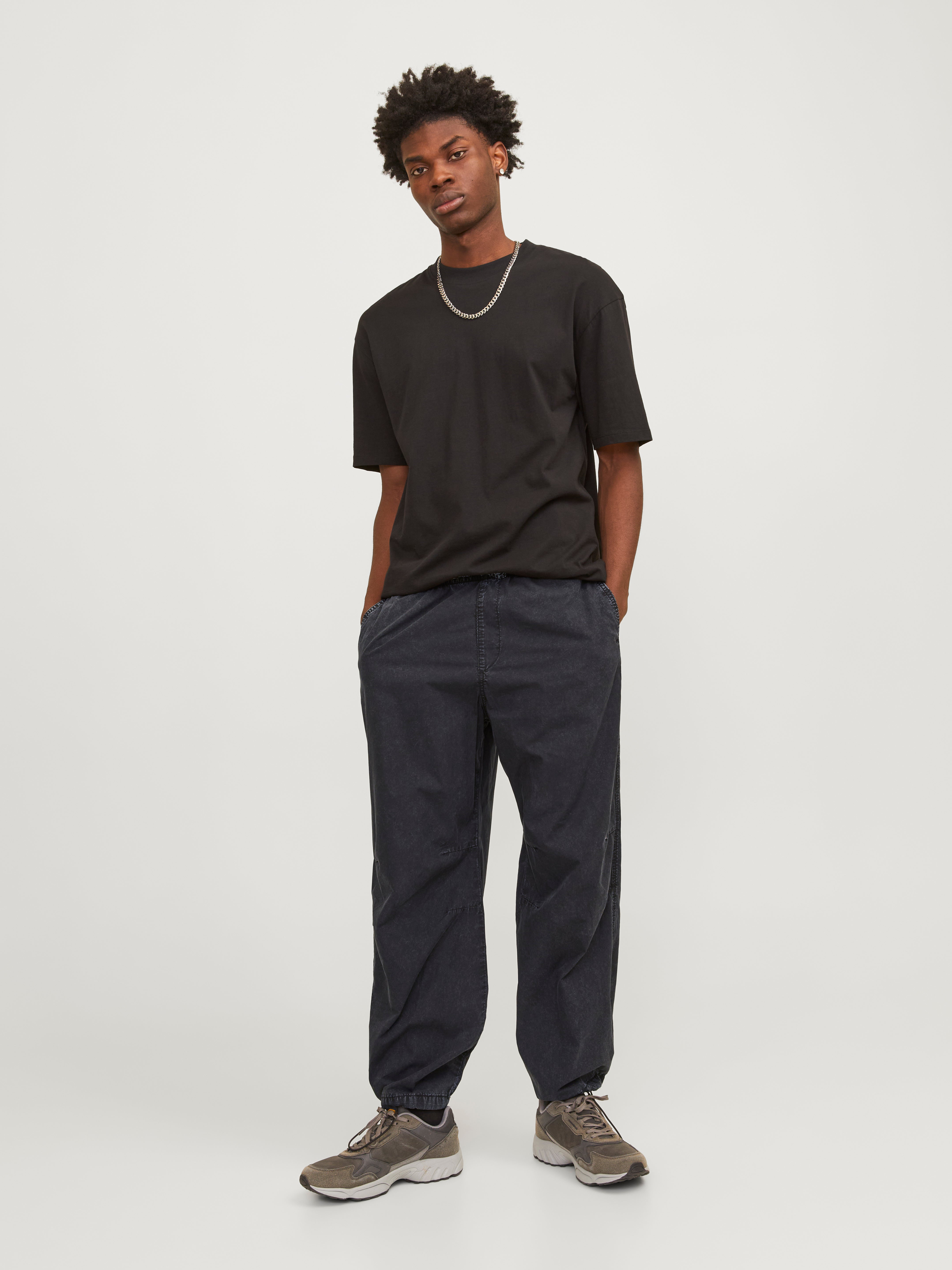 Loose Fit Parachute Pants