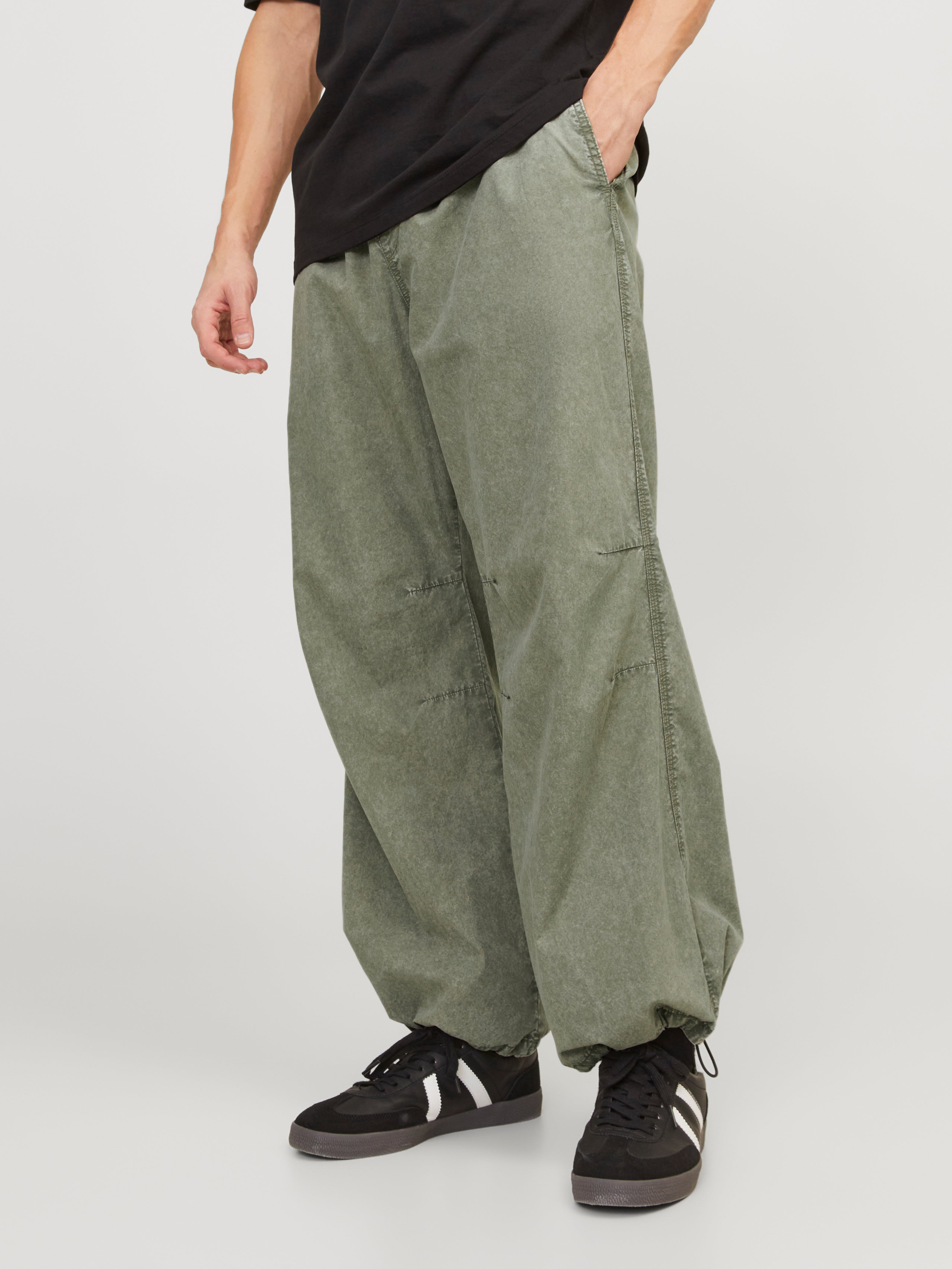 Loose Fit Parachute Pants