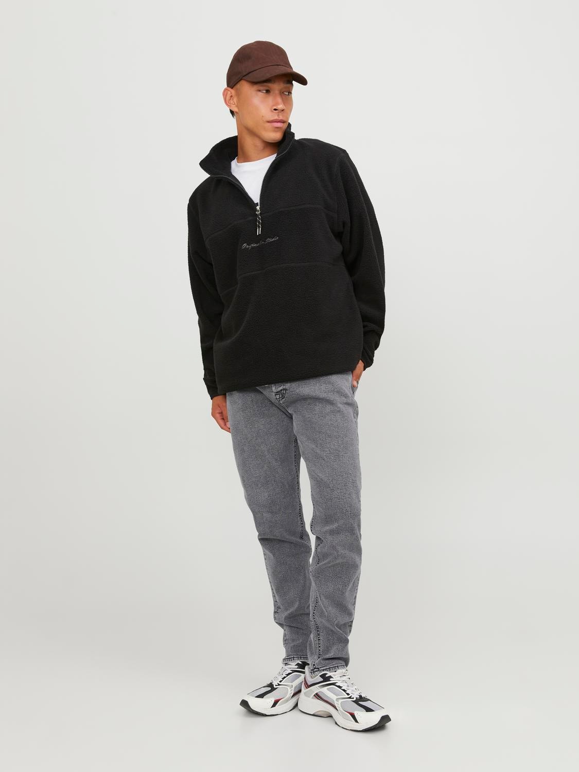 Jack & Jones JJIERIK JJORIGINAL MF 939 EXP Jeansy o Krój tapered -Grey Denim - 12254468