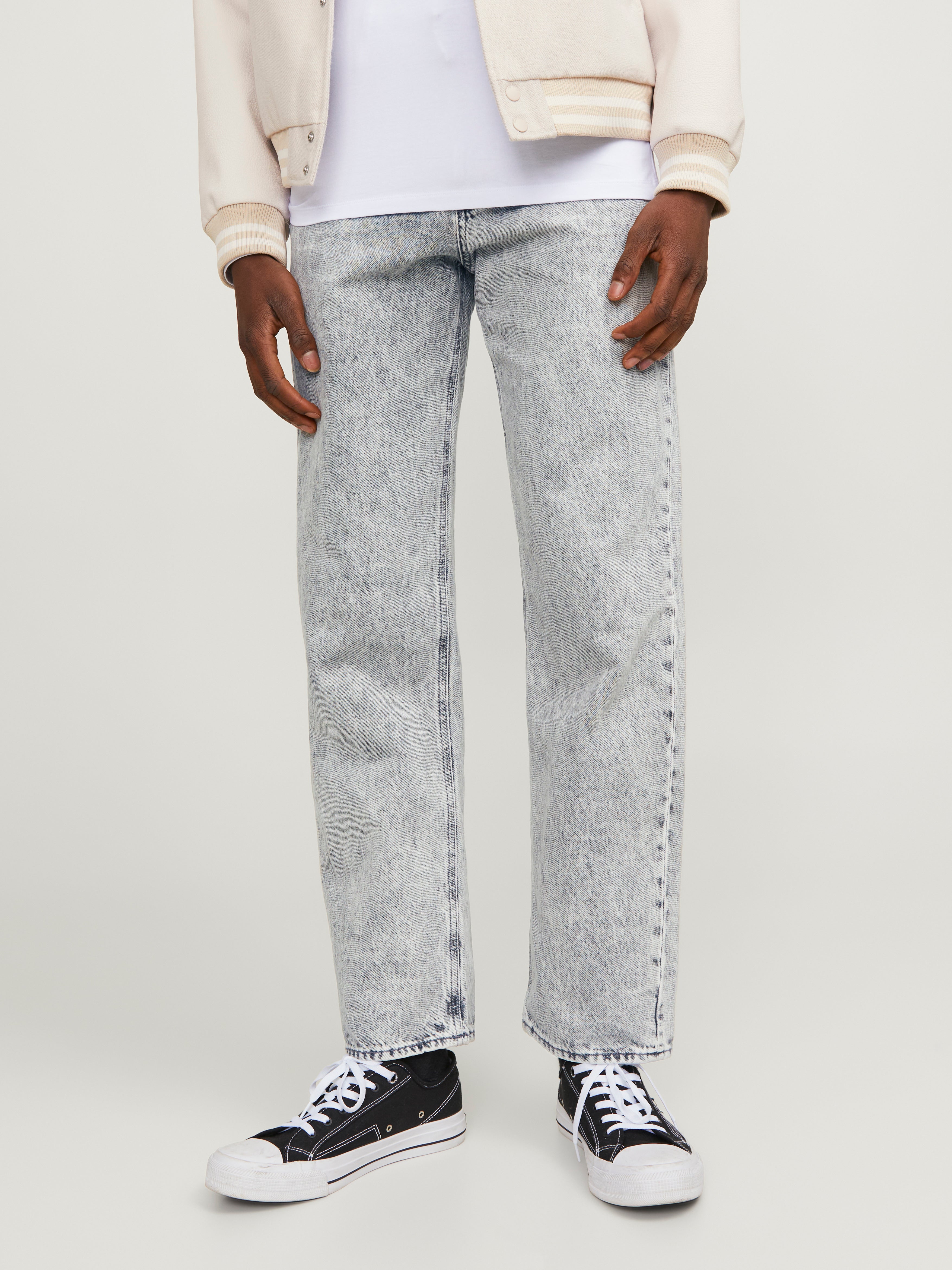 Jack & Jones EDDIE ACID WASH SBD 907 Loose fit Teksad - 12254471