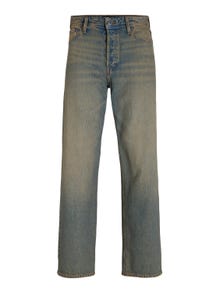 Jack & Jones EDDIE BROWN OVERDYE SBD 904 Loose fit jeans -Blue Denim - 12254472