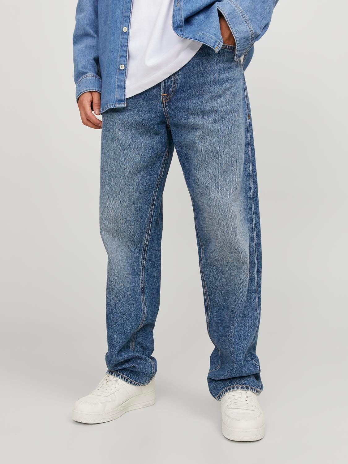 Jack & Jones JJIEDDIE JJORIGINAL SBD 329 Jeans Loose fit -Blue Denim - 12254473