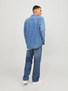 Jack & Jones JJIEDDIE JJORIGINAL SBD 329 Loose fit Džíny -Blue Denim - 12254473