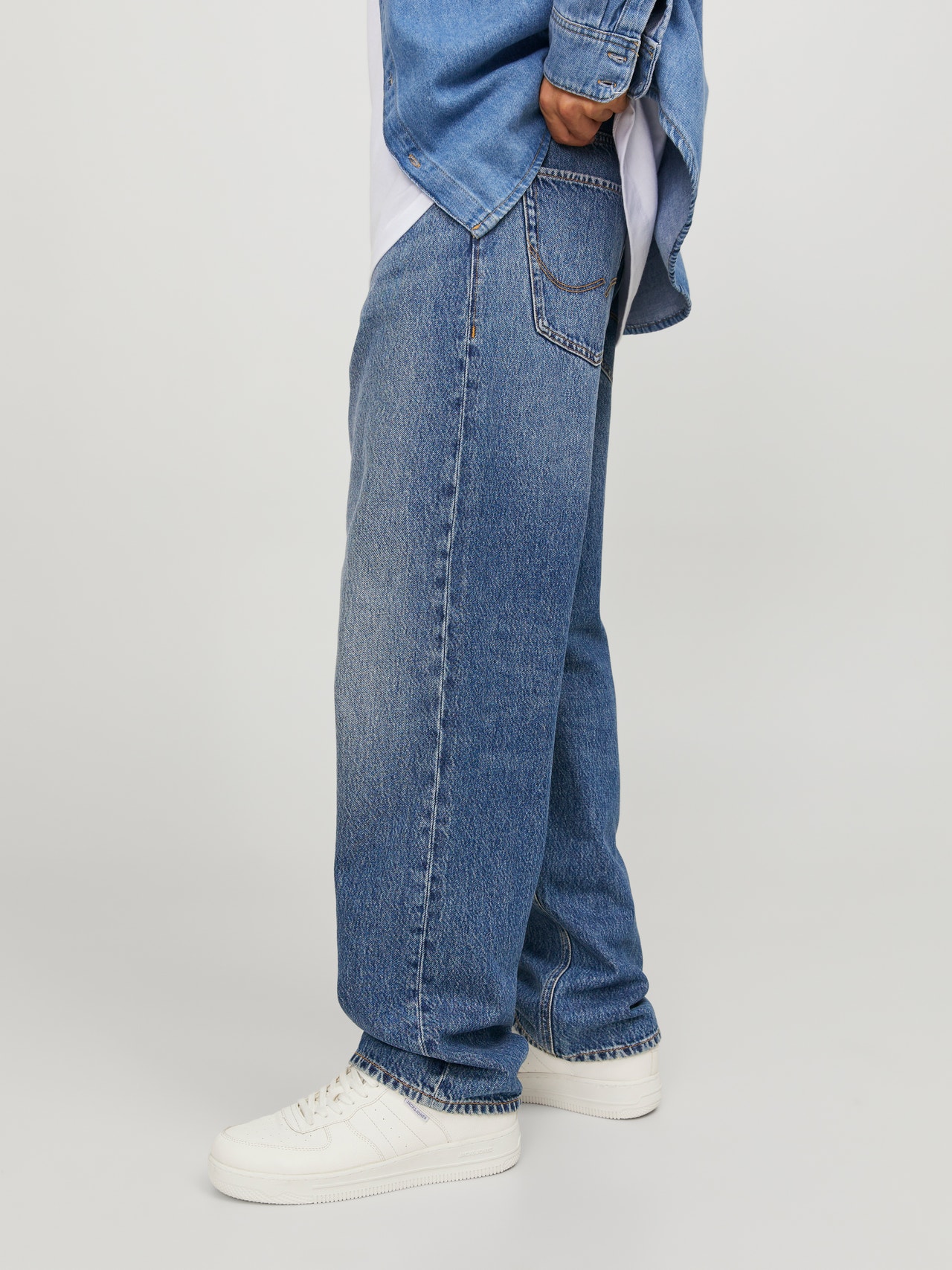 JJIEDDIE JJORIGINAL SBD 330 LIGHT Jean à coupe loose | Bleu moyen | Jack & Jones JJIEDDIE JJORIGINAL SBD 330 LIGHT Jean à coupe loose | Bleu moyen | Jack & Jones